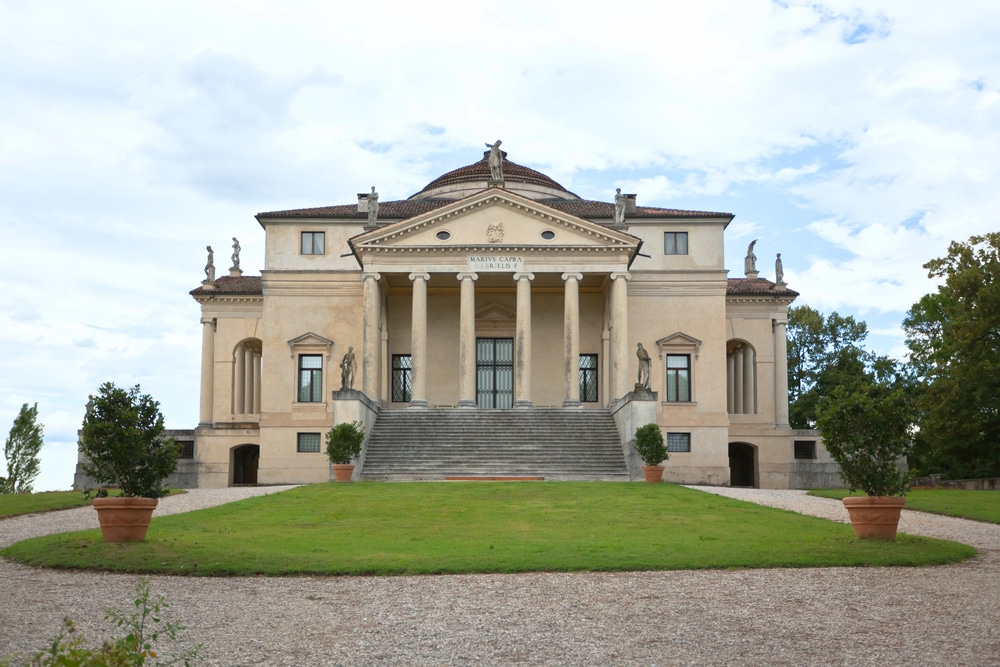 Villa la rotunda a palladian villa in the region of veneto Italy