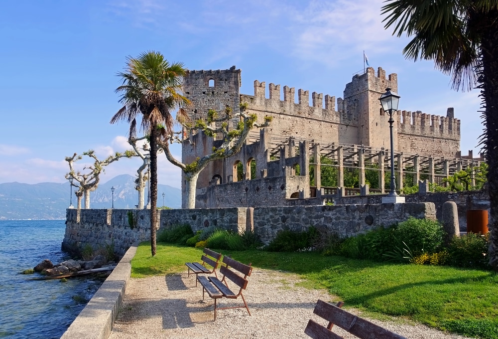 Torri del Benaco Castle on the shores of Lake Garda