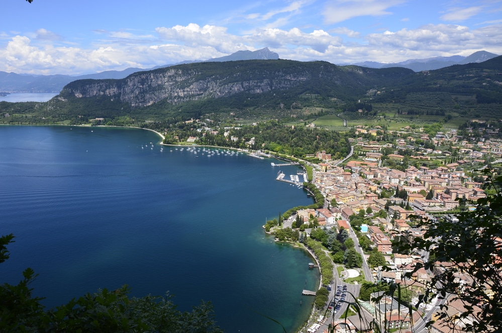Viewpoint to Garda - Lake Garda in Italy