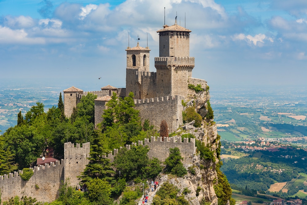 Fortress in San Marino