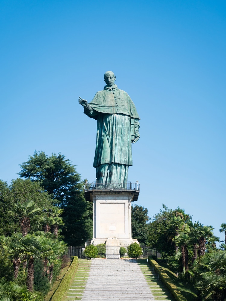 Colossus of San Carlo Lake Maggiore Piedmont Italy