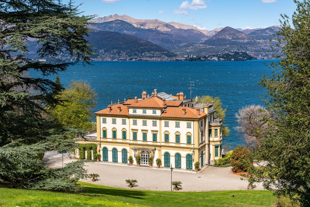 Villa on the shores of Lake Maggiore in Italy